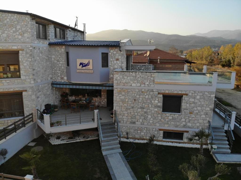 Pegasus Sea View Luxury Apartments Vrasná Exterior foto